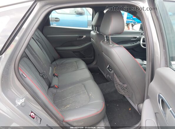 5NPEJ4J26MH077894 2021 HYUNDAI SONATA Серый Вид наклейки с VIN-кодом