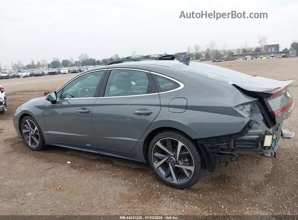 5NPEJ4J26MH077894 2021 HYUNDAI SONATA Серый 