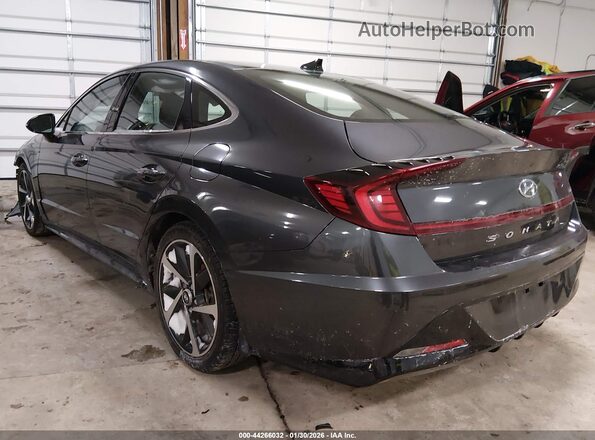 5NPEJ4J29MH098528 2021 HYUNDAI SONATA Gray უკანა მარცხენა