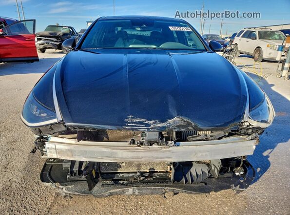 5NPEK4JC9NH146455 2022 HYUNDAI SONATA Black Front view