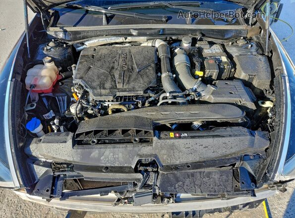 5NPEK4JC9NH146455 2022 HYUNDAI SONATA Black Rear interior view