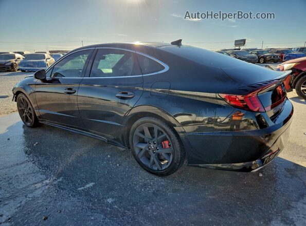 5NPEK4JC9NH146455 2022 HYUNDAI SONATA Black Rear left