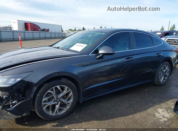 5NPEL4JA0MH074085 2021 HYUNDAI SONATA Gray 