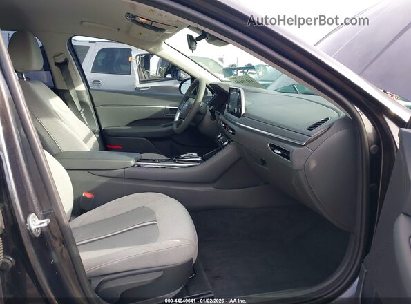 5NPEL4JA0MH074085 2021 HYUNDAI SONATA Gray Вид салону спереду