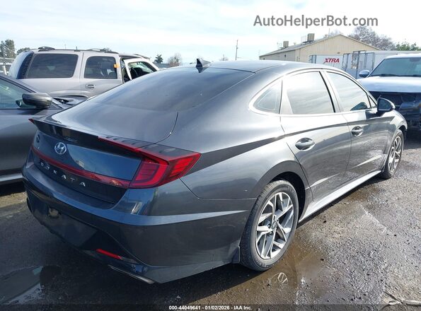 5NPEL4JA0MH074085 2021 HYUNDAI SONATA Gray Задня права чверть
