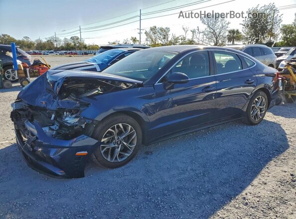 5NPEL4JA1LH010295 2020 HYUNDAI SONATA Blue 