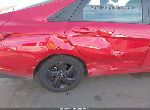 5NPLM4AG4PH119364 2023 HYUNDAI ELANTRA Red 