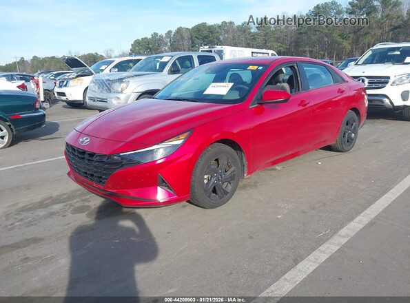 5NPLM4AG4PH119364 2023 HYUNDAI ELANTRA Red 