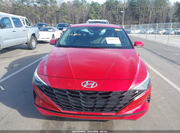 5NPLM4AG4PH119364 2023 HYUNDAI ELANTRA Red 