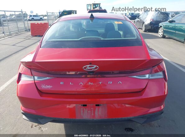 5NPLM4AG4PH119364 2023 HYUNDAI ELANTRA Red 