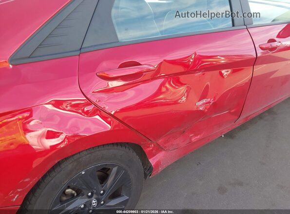 5NPLM4AG4PH119364 2023 HYUNDAI ELANTRA Red 