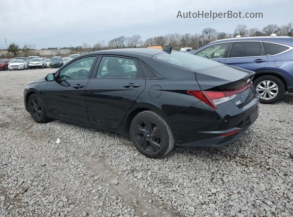 5NPLM4AG8MH027914 2021 HYUNDAI ELANTRA Black Rear left