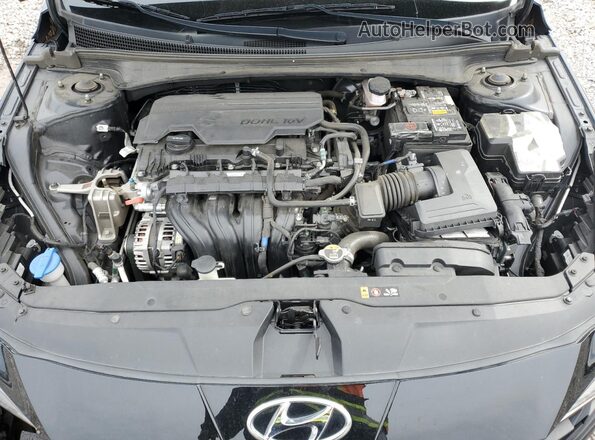 5NPLM4AG8MH027914 2021 HYUNDAI ELANTRA Black Rear interior view