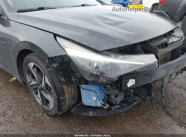 5NPLN4AG4NH075845 2022 HYUNDAI ELANTRA Gray 
