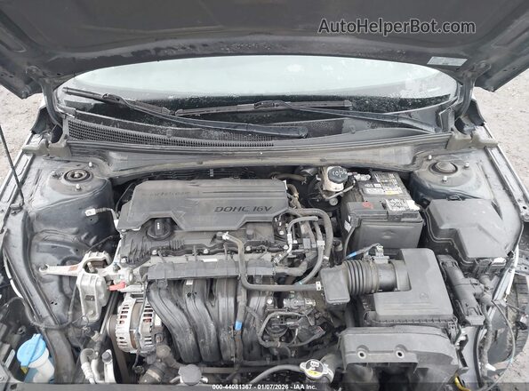 5NPLN4AG4NH075845 2022 HYUNDAI ELANTRA Gray Вид ззаду