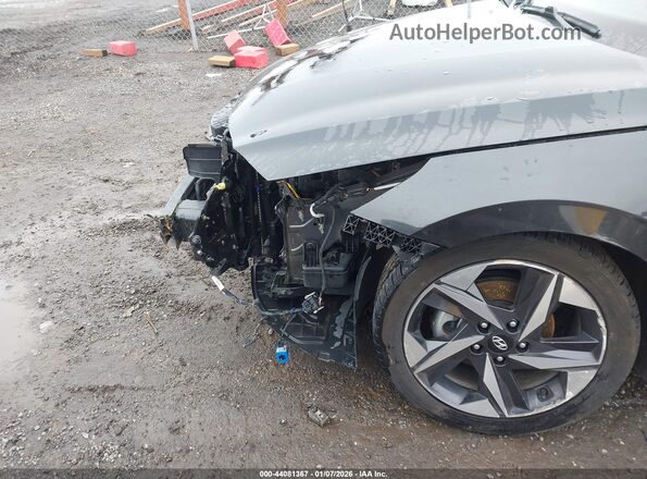 5NPLN4AG4NH075845 2022 HYUNDAI ELANTRA Gray 