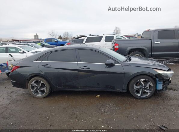 5NPLN4AG4NH075845 2022 HYUNDAI ELANTRA Gray Панорамний вид салону 360°