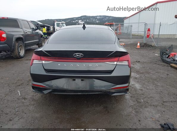 5NPLN4AG4NH075845 2022 HYUNDAI ELANTRA Gray 