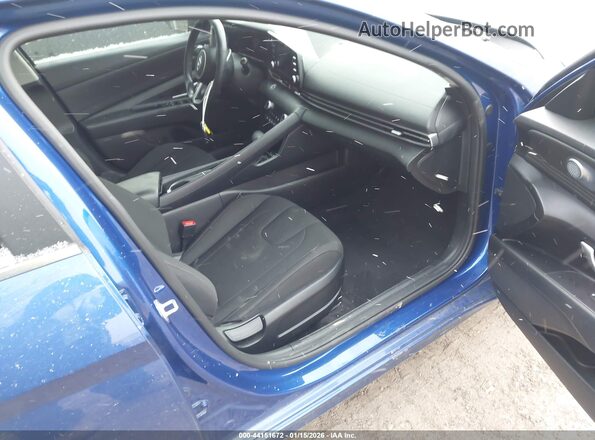5NPLN4AG8MH006509 2021 HYUNDAI ELANTRA Blue Սալոնի դիմացի տեսք