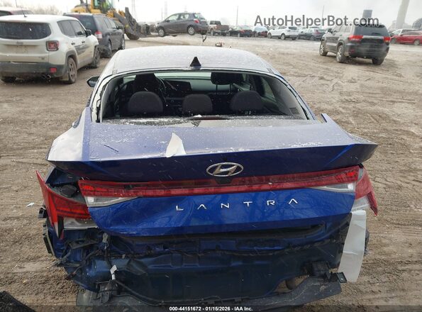 5NPLN4AG8MH006509 2021 HYUNDAI ELANTRA Blue 