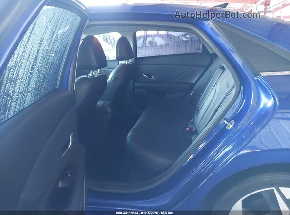 5NPLP4AG1MH040169 2021 HYUNDAI ELANTRA Blue VIN կոդի պիտակի տեսք