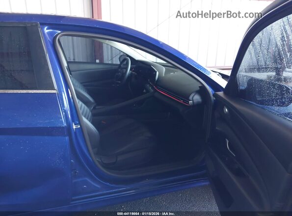 5NPLP4AG1MH040169 2021 HYUNDAI ELANTRA Blue Սալոնի դիմացի տեսք