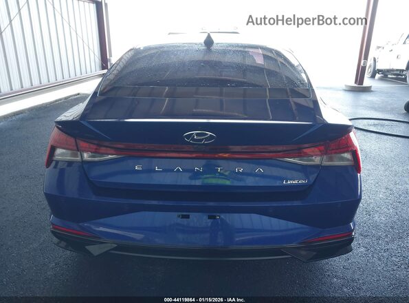 5NPLP4AG1MH040169 2021 HYUNDAI ELANTRA Blue 