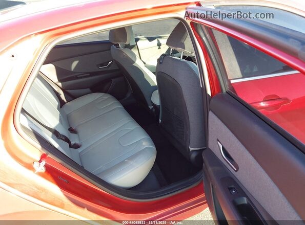 5NPLP4AG2MH014440 2021 HYUNDAI ELANTRA Red Vista de la etiqueta del VIN