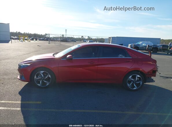 5NPLP4AG2MH014440 2021 HYUNDAI ELANTRA Red Vista interior de 360 grados