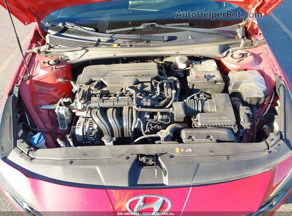 5NPLP4AG2MH014440 2021 HYUNDAI ELANTRA Red Vista trasera