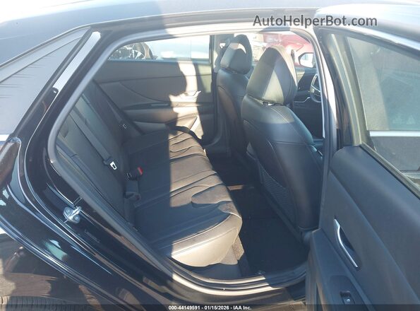 5NPLP4AG5PH119851 2023 HYUNDAI ELANTRA Black Вид наклейки з VIN-кодом