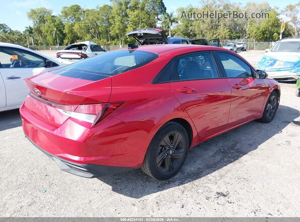 5NPLS4AG4MH016799 2021 HYUNDAI ELANTRA Red Tył prawy