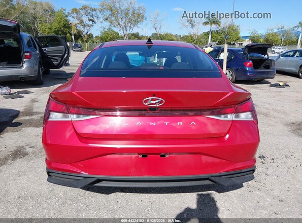5NPLS4AG4MH016799 2021 HYUNDAI ELANTRA Red 
