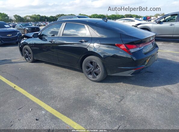 5NPLS4AG9NH079186 2022 HYUNDAI ELANTRA Black Trasero izquierdo