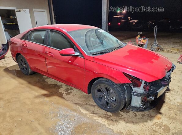 5NPLS4AGXNH062686 2022 HYUNDAI ELANTRA Red წინა მარჯვენა