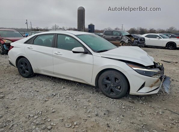 5NPLS4AGXNH084333 2022 HYUNDAI ELANTRA Белый Передняя правая четверть