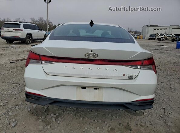 5NPLS4AGXNH084333 2022 HYUNDAI ELANTRA Белый Вид сзади