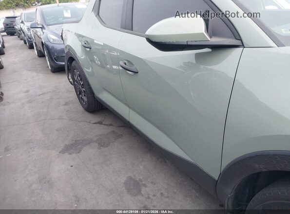5NTJADAE8NH014209 2022 HYUNDAI SANTA CRUZ Green Widok wnętrza z tyłu