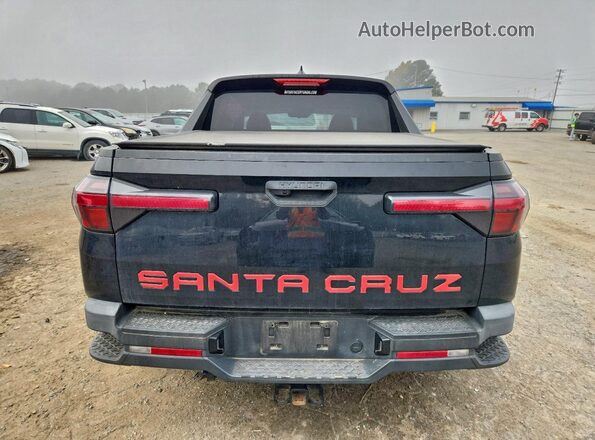 5NTJB4AE7NH024789 2022 HYUNDAI SANTA Black Rear view
