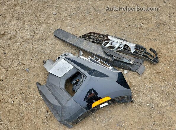 5NTJB4AE7NH024789 2022 HYUNDAI SANTA Black Engine compartment view