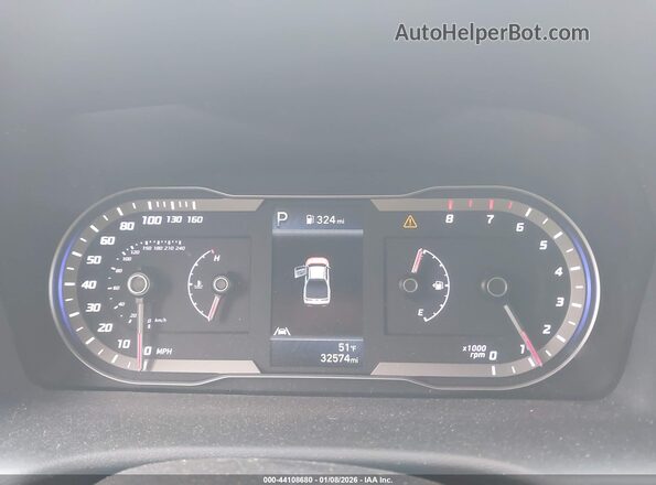 5NTJBDAE3NH032808 2022 HYUNDAI SANTA CRUZ Black უკანა სავარძლების ხედი