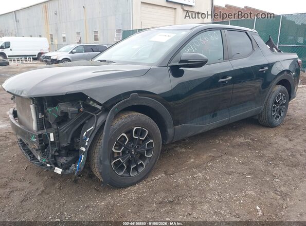 5NTJBDAE3NH032808 2022 HYUNDAI SANTA CRUZ Black წინა მარცხენა ხედი სამი მეოთხედიდან