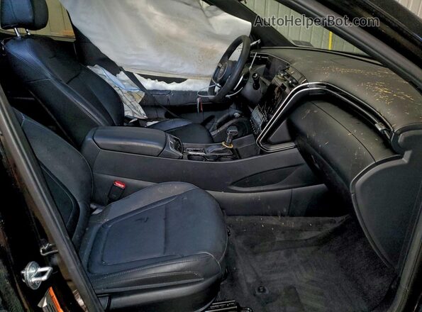 5NTJCDAF3RH086086 2024 HYUNDAI SANTA Black წინა სალონის ხედი