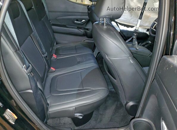 5NTJCDAF3RH086086 2024 HYUNDAI SANTA Black უკანა სავარძლების ხედი