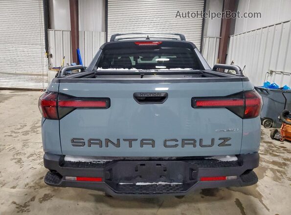 5NTJDDAF5NH025278 2022 HYUNDAI SANTA Blue Вид ззаду