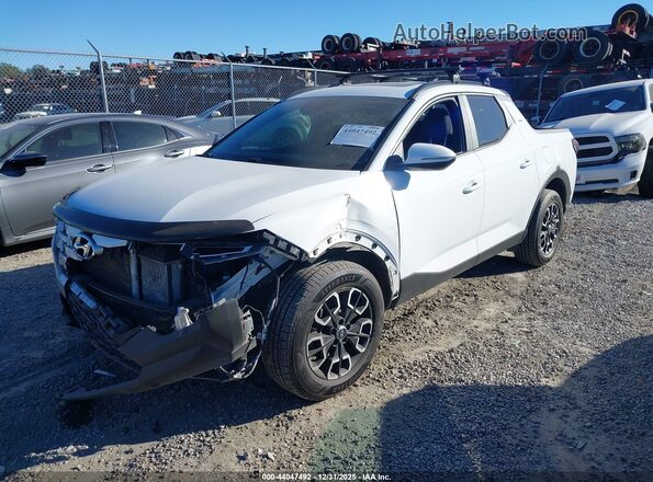 5NTJDDAF5NH038175 2022 HYUNDAI SANTA CRUZ White Առջևի ձախ երեք քառորդ տեսարան