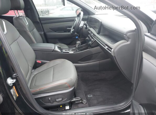 5NTJEDDF8SH144477 2025 HYUNDAI SANTA CRUZ Черный Вид салона спереди