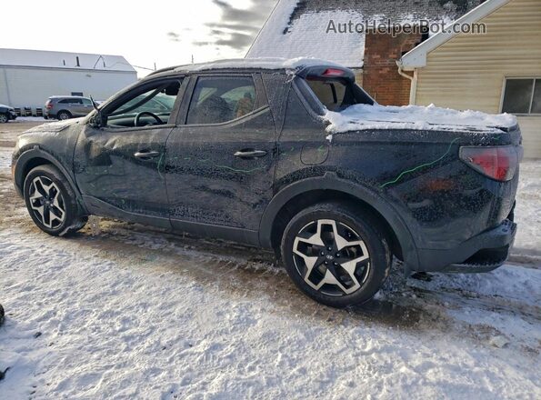 5NTJEDDFXRH106386 2024 HYUNDAI SANTA Black უკანა მარცხენა