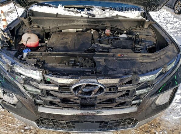 5NTJEDDFXRH106386 2024 HYUNDAI SANTA Black უკანა სალონის ხედი