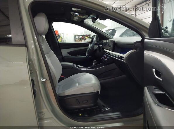 5NTJEDDFXSH152113 2025 HYUNDAI SANTA CRUZ Green Widok wnętrza z przodu